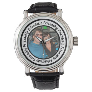 Friendship Frame Circle Add Your Photo Watch