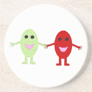 Friendship Grapes Coasters