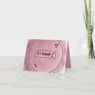 Friendship Greeting Card
