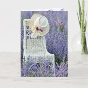 Friendship Hat on Chair Card