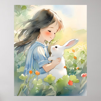 Friendship in nature poster