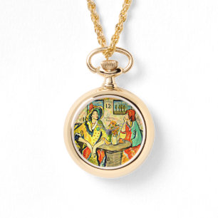"Friendship is a Blessing" art painting Watch