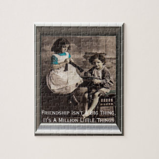 Friendship Isn't A Big Thing Jigsaw Puzzle