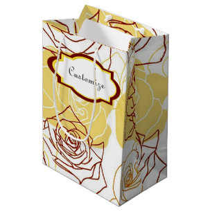 Friendship & Joy Yellow Roses Gift Bag