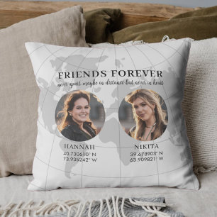 Friendship Long Distance Photo Keepsake Cushion