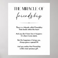 Friendship poem, friend inspirational gift, quote