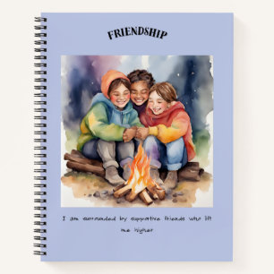 Friendship Positive Affirmation Notebook