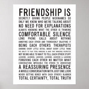 Friendship Poster