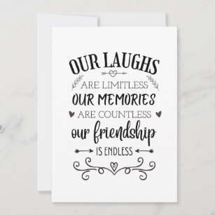 Friendship quote, meaningful special friend quote holiday card