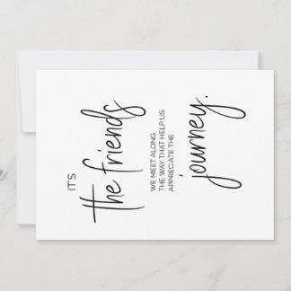 Friendship quote, special quote about friends  holiday card