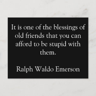 Friendship quoteable postcard