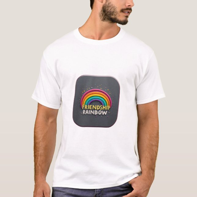 Friendship Rainbow T-Shirt (Front)