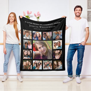 Friendship Remembrance Photo Blanket