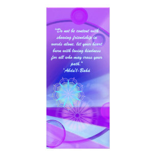 Friendship Ruhi quote Rack Card