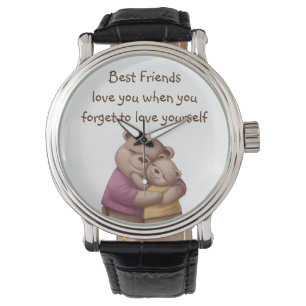 Friendship Teddy Bear Love you Inspirational  Watch