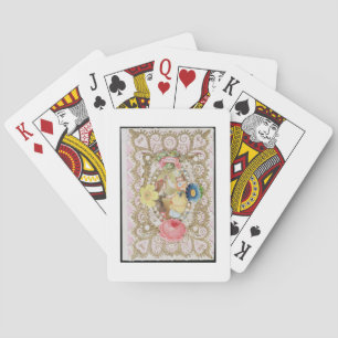 Friendship, Valentine card, c.1870 (colour litho o Playing Cards