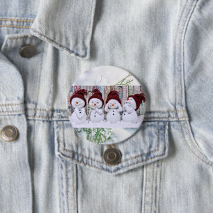 Friendship Warms A Cold Day 7.5 Cm Round Badge