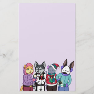 Friendship Warms the Heart Stationery