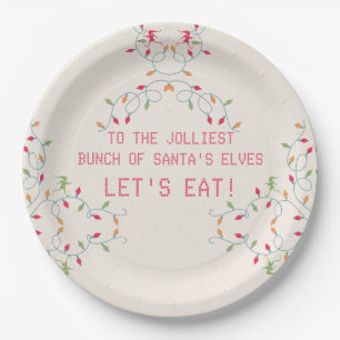 Friendsmas Jolliest Bunch Christmas Vacation Party Paper Plate