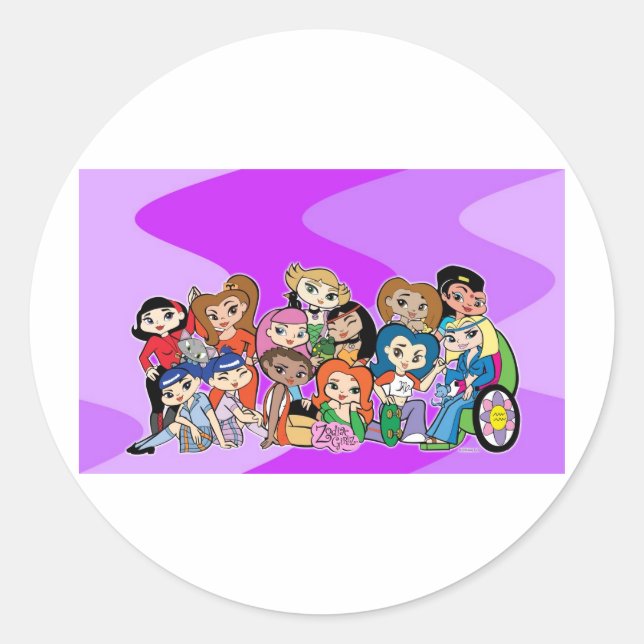 Friendz Stickers (Front)