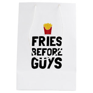 Fries Before Guys Medium Gift Bag