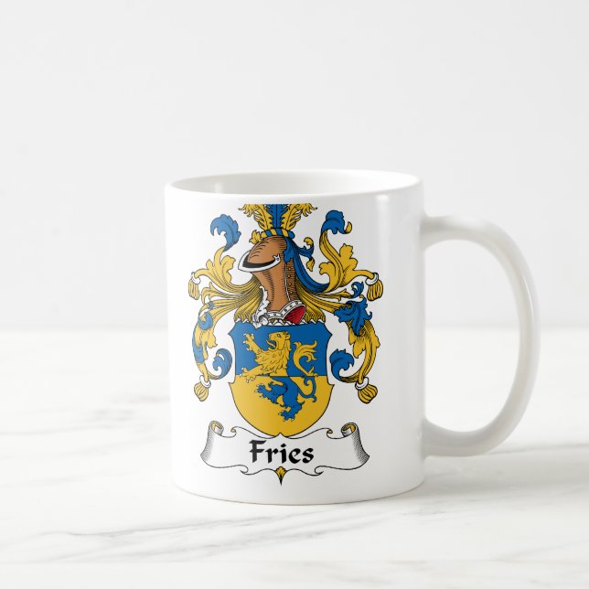Fries Family Crest Coffee Mug (Right)