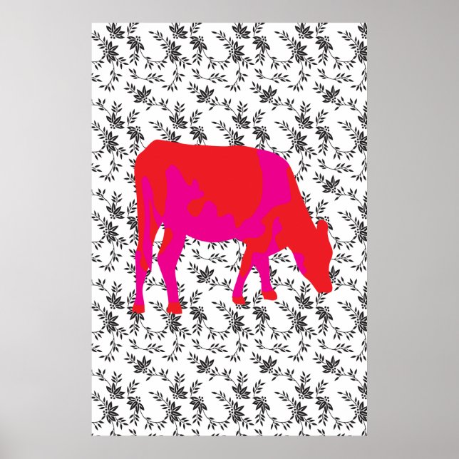 Friesian cow, Friese koe Poster (Front)