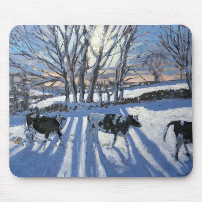 Friesian Cows 2009 Mouse Pad (Front)