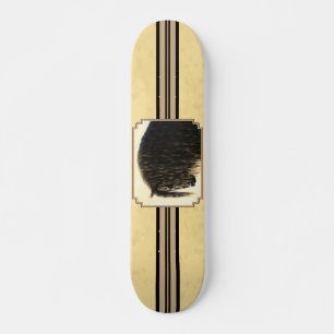 Friesian Draught Horse Yellow Skateboard