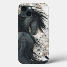 Friesian Horse By Bihrle iPhone 6 Case