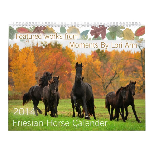 Friesian Horse Calendar Contest (Cover)
