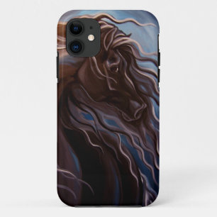 Friesian Horse iPhone 11 Case