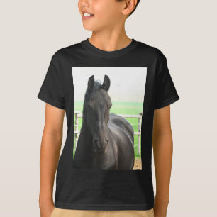 Friesian Horse Kid's T-Shirt