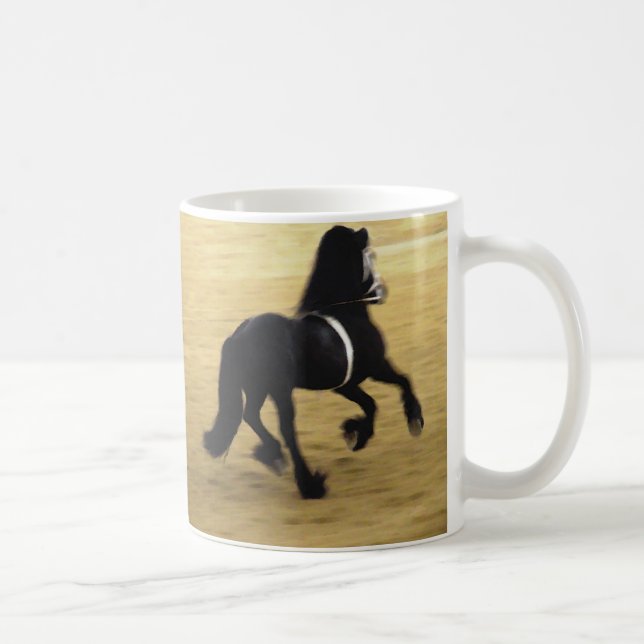 Friesian Horse mug (Right)