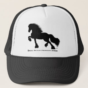 Friesian Horse Trucker Hat