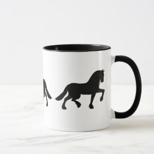 Friesian Horses Mug