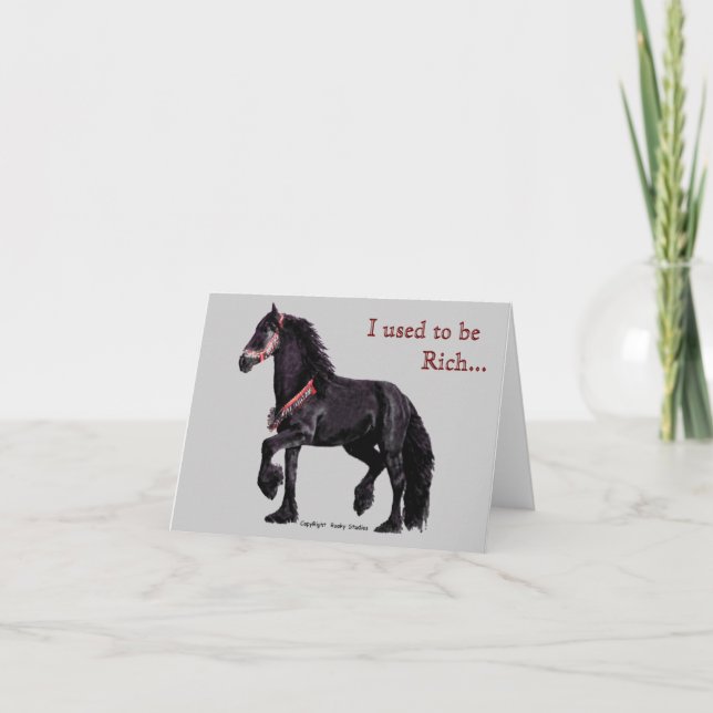 Friesian Humour Notecards (Front)