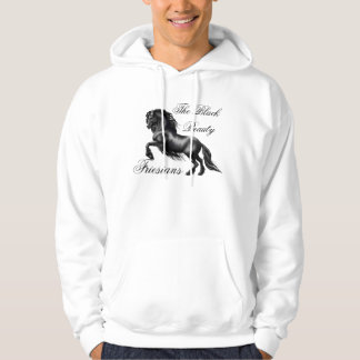Friesians, black letter hoodie