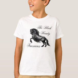 Friesians, black letter T-Shirt