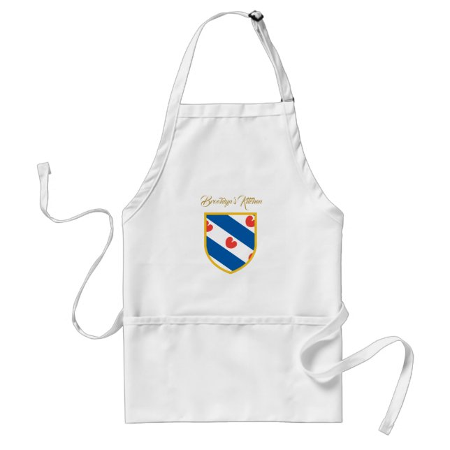 Friesland Flag Personalised Standard Apron (Front)