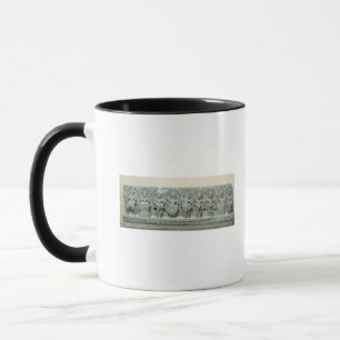 Frieze depicting nine divinities mug