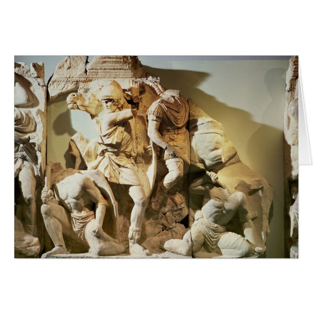 Frieze detail of a battle scene (Front Horizontal)