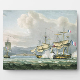 Frigate action in Vizagapatam Roads, off India, 18 Plaque
