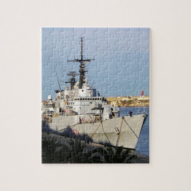 Frigate in Malta. Jigsaw Puzzle (Vertical)