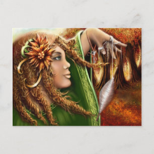 Frigg postcard by Nellis Eketorp