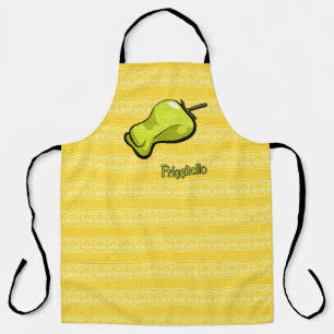 Friggitello Chilli Pepper All-Over Print Apron