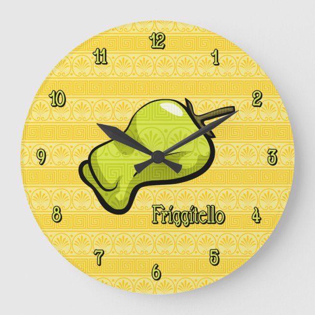 Friggitello Chilli Pepper Clock (Front)