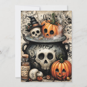 Fright & Delight Halloween Holiday Card