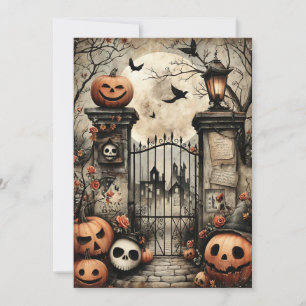 Fright & Delight Halloween Holiday Card