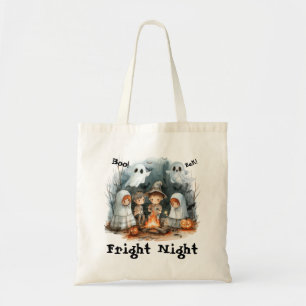 Fright Night Glow – Costumes, Candles & Campfire Tote Bag